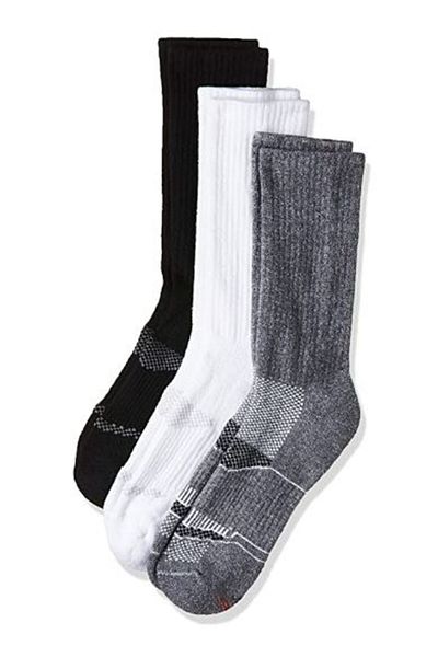 HANES Performance Power Cool Crew Socks Mens Hanes 315XT3-3Pcs White