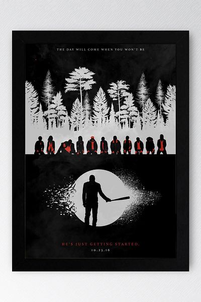 Saturn The Walking Dead Pictură înrămată - Poster de televiziune