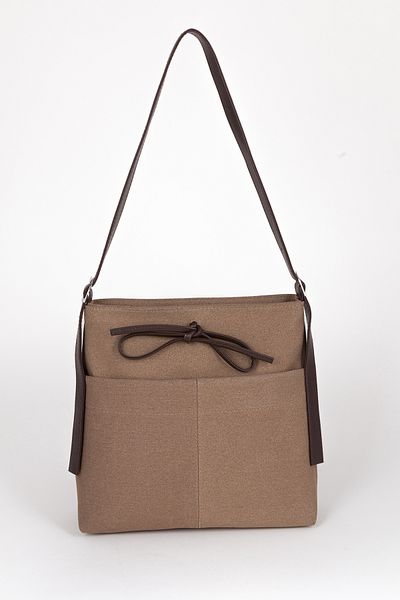 eranora Juno Suede Shoulder Bag