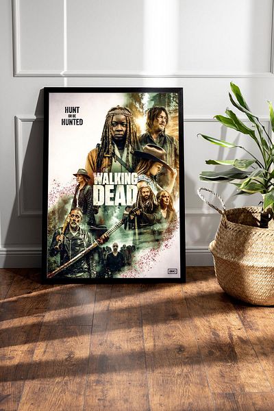 Saturn The Walking Dead Pictură înrămată - Poster de televiziune