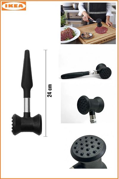 IKEA 365+ Vardefull Meat Hammer Length: 24 Cm Meat Hammer
