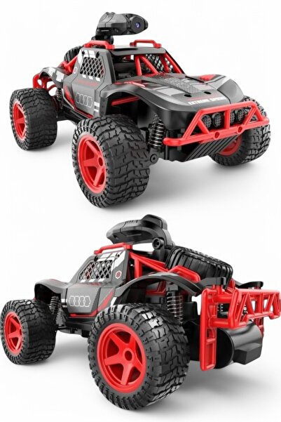 YILDIRIM OYUNCAK Uzaktan Kumandalı Full Fonksiyon Şarjlı Kamera Fotoğraf Video Çekimli Wifi Bağlantılı Off Road Araba