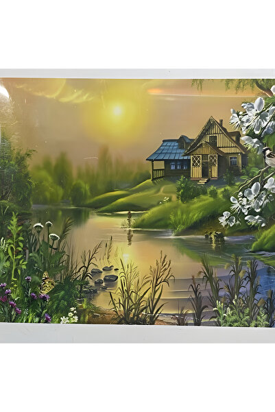 EleganTShoP 5D Yapışan Boncuk Goblen Mozaik Tablo Pano 40 x 50 cm 76831