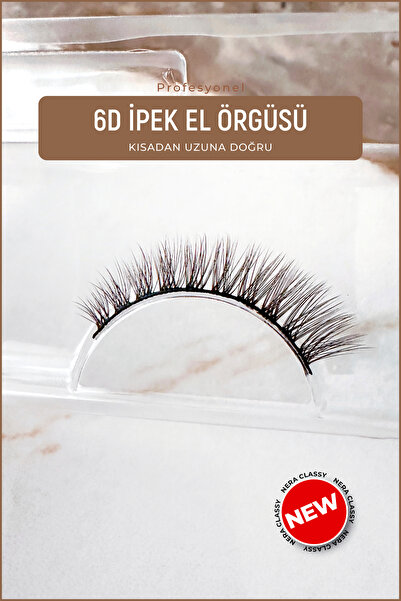 Nera Classy İpek Kirpik, Takma Kirpik - İpek Kirpik, Kısadan Uzuna Doğru