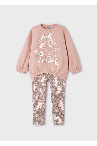 MAYORAL Pullover Leggings for Girl - Set of 2 4791