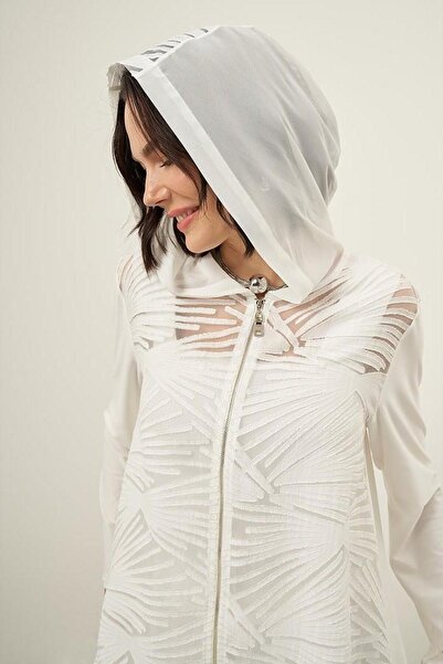 Beys 24Ss58295 Beys Design Hooded Tunic