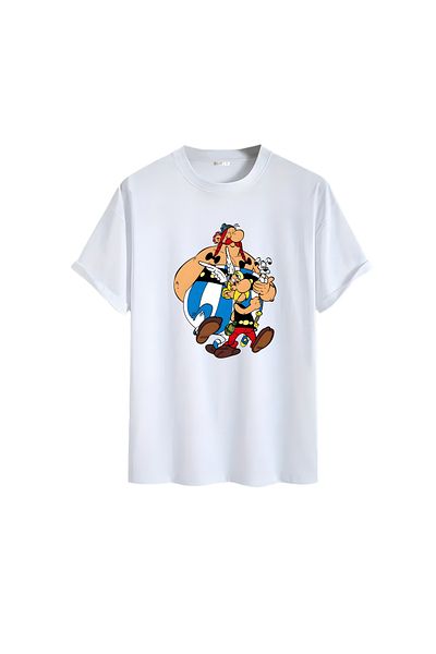 Gölge Store Te facem la nouăzeci. Tricou unisex cu imagine Asterix și Obelix 1341