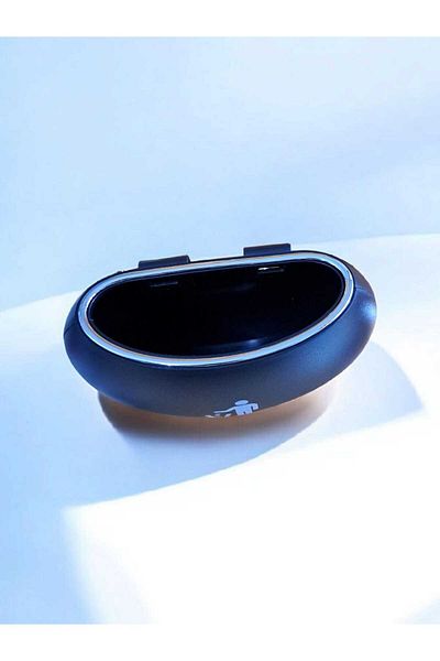 Natural Ashtray Oval Snap on Trash Can Compatible
