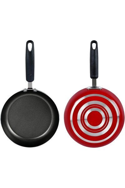 Generic Prestige Cookware Set of 12 Pieces, Red - PR20486, Aluminum, 24 cm