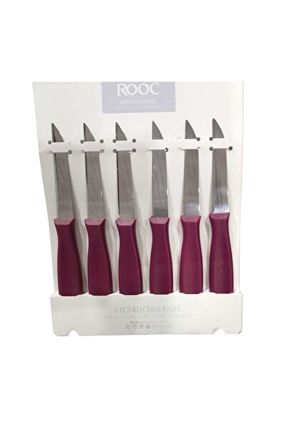 Rooc 6 LI MEYVE BIÇAĞI 6 ADET FİYATINA 12 ADET