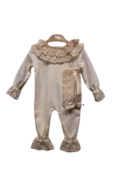 Baby DANTELLİ BERELİ PATİKSİZ KIZ TULUM
