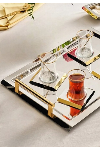 Tiamo Panama Çay Seti Gold 40 Parça / 12 Kişilik