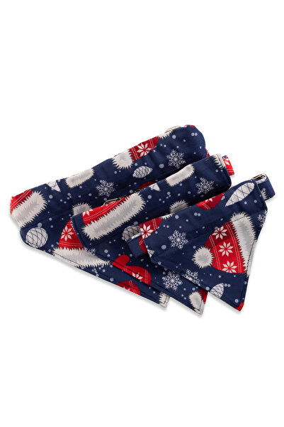 Elvellon AirTag Uyumlu Bandanalı Köpek Tasması – 3 Boy, 8 Desen Seçeneği | Dayanıklı ve Şık