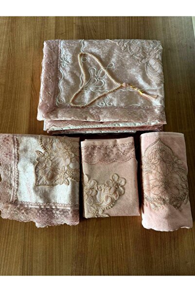 CONSTRAİN Set de covor de rugăciune din catifea franceză din 5 piese - Covor ...