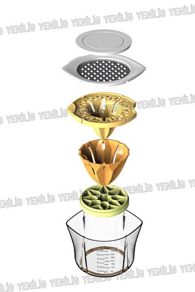 Yenilig 4-in-1 Citrus Juicer with Grater – Practical Solution for Lemons, Oranges, Grapefruits