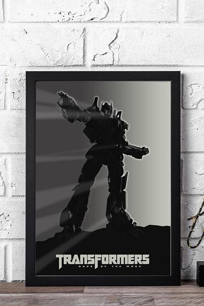 Saturn Pictură înrămate Transformers - Pictură poster film