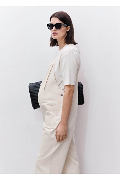 MANGO Woman Denim hamile tulumu