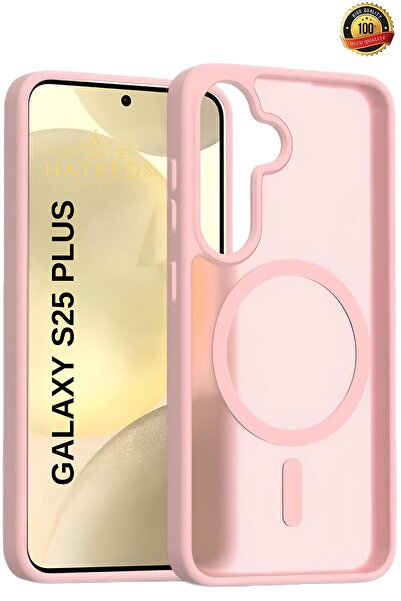 Hatreds Galaxy S25 Plus Uyumlu Kılıf Magsafe Özellikli Buzlu Tasarımlı Renkli A+ Kalite Kapak