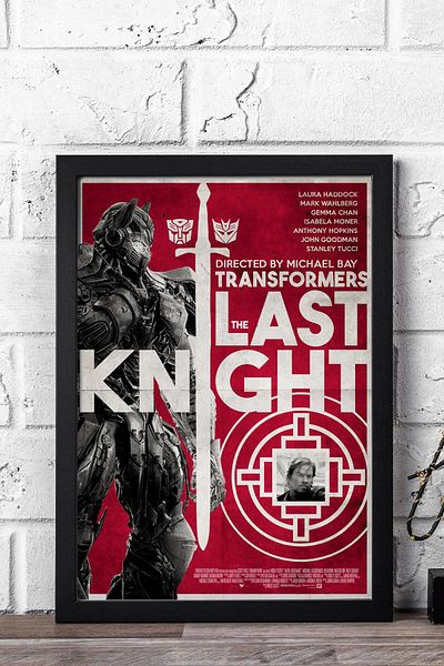 Saturn Transformers The Last Knight Pictură înrămate - Pictură poster film