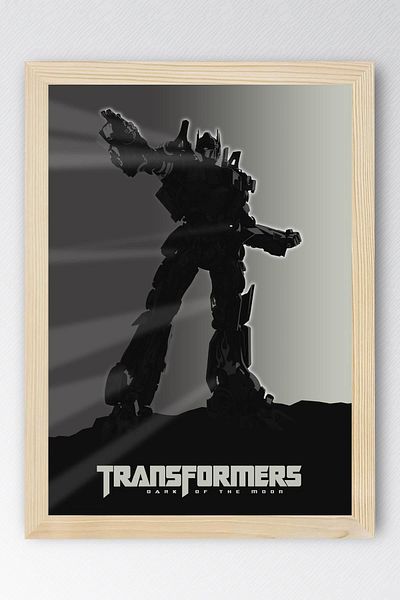 Saturn Pictură înrămate Transformers - Pictură poster film