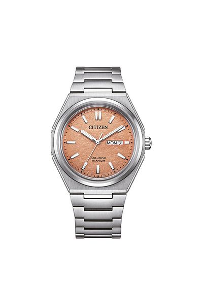 Citizen Eco-Drive Zenshin Super Titanium Aw0130-85Ze Men Wrist Watch