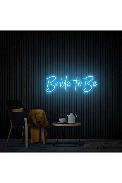 NeonOnDesign Bride To Be Dekoratif Neon Led Işıklı Aydınlatma Tablo
