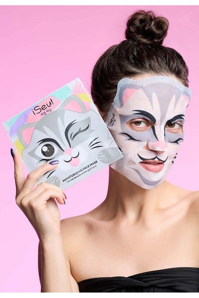 Faberlic Faberli̇c/İseul Series/ Moisturizing Fabric Face Mask*Kitty*