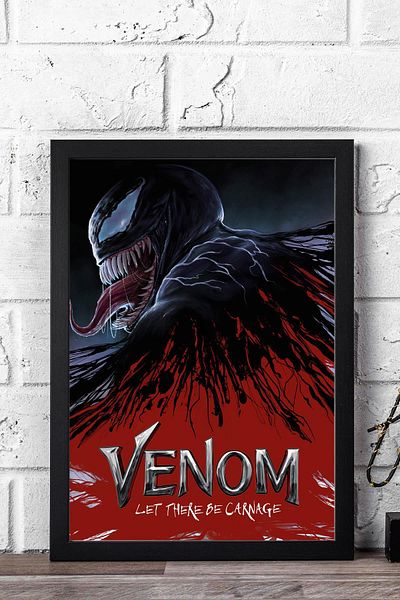 Saturn Pictură înrămată Venom - Pictură poster film Marvel