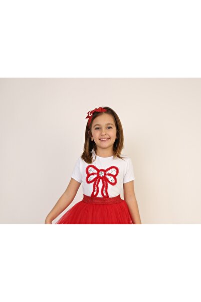 Dıgıl Kids Kız Çocuk T-shirt 23 Nisan 29 Ekim 10 Kasım 19 Mayıs Gösteri Kıyaf...
