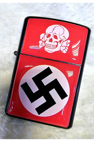 DÜKKAN DESİGN Dükkan Design Alman Sosyal İşçi Partisi Kurukafa Benzinli Çakmak