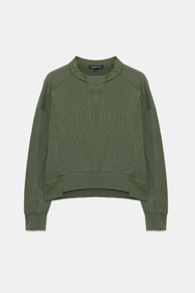 No Matter What 100% Cotton Basic Combed Sweatshirt