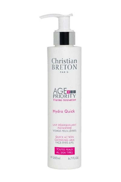 Christian Breton Cleansing Milk That Increases the Moisture, Elasticity and Brightness of the Skin with Apricot Extract Content - 150 ml