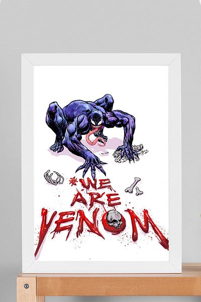 Saturn Pictură înrămată Venom - Pictură poster film Marvel