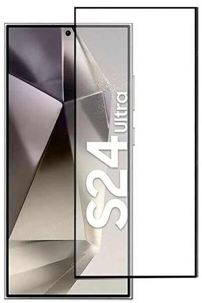 CEPSTOK Samsung Galaxy S24 Ultra Kırılmaz Cam 5D Tam Kaplayan İnce Ekran Koru...