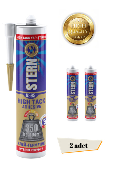 Stern Ms Hibrit Ahşap Duvar Panel Güçlü Yapıştırıcı (2 ADET)