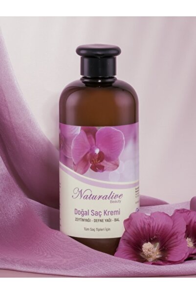NATURALİVE BEAUTY Naturalive Saç Kremi Doğal Yerli Üretim 500 ml