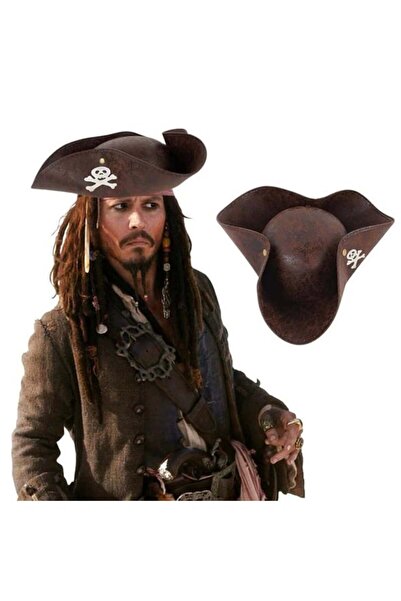 ReilaToys Captain Jack Sailor Vinlex Leather Pirate Hat Rp4602