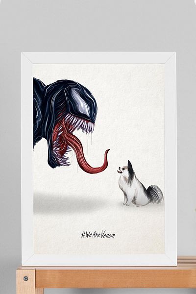 Saturn Pictură înrămată Venom - Pictură poster film Marvel