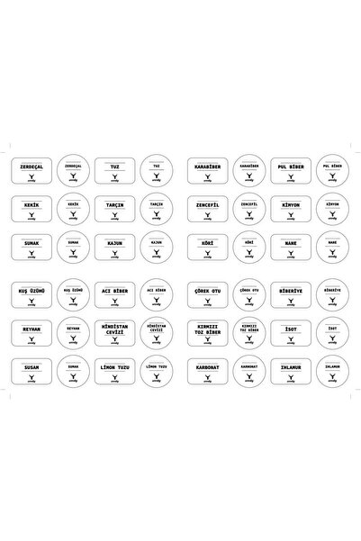 woodsy 10 Pieces Spice Rack Organizer, Drawer with Labels and Spice Rack Set