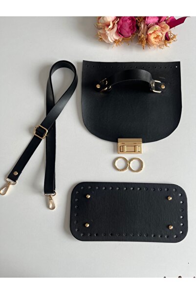 zg hobi aksesuar طقم جلد حقيبة محبوكة، غطاء، حزام، مجموعة قاعدة