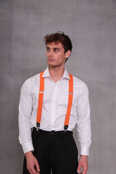 SuspenderS Orange Men's Trouser Strap