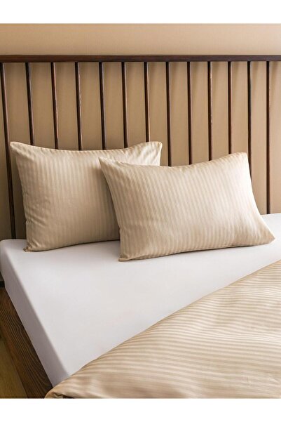 LC Waikiki LCW HOME Çizgi Desenli Pamuklu Çift Kişilik Nevresim Seti