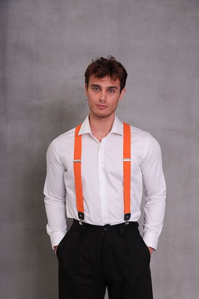 SuspenderS Orange Men's Trouser Strap