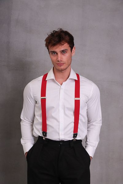 SuspenderS Red Men's Trouser Hanger