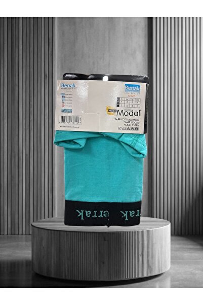 İntive Lingerie Berrak Premium Modal/Cotton Blend Ultra Comfortable Elastic Printed Waisted Men's Boxers