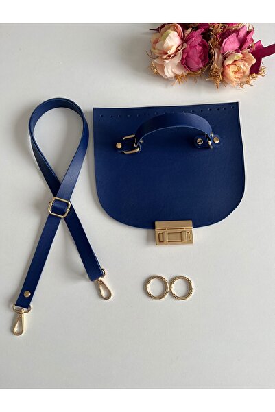 zg hobi aksesuar طقم جلد حقيبة محبوكة، حزام، طقم غطاء