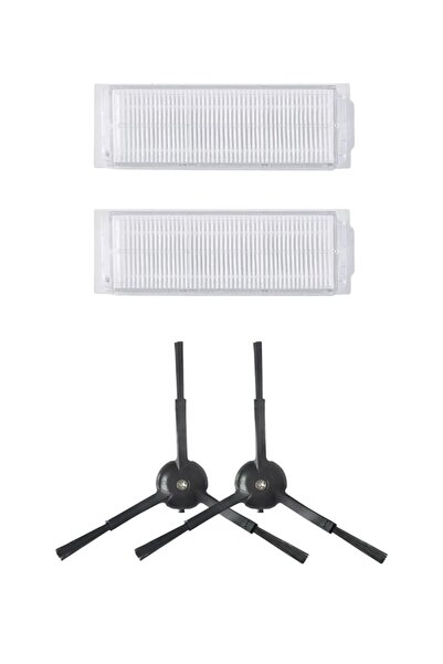 ROPALDE Set de 4 piese de schimb compatibile cu aspiratorul robot Mi Robot Va...