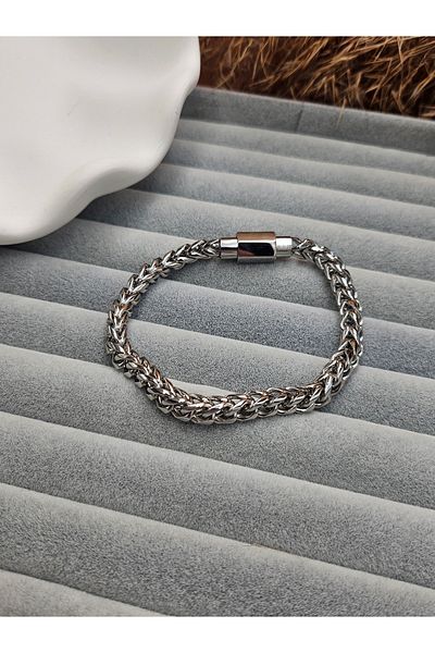 AURA men's steel bracelet