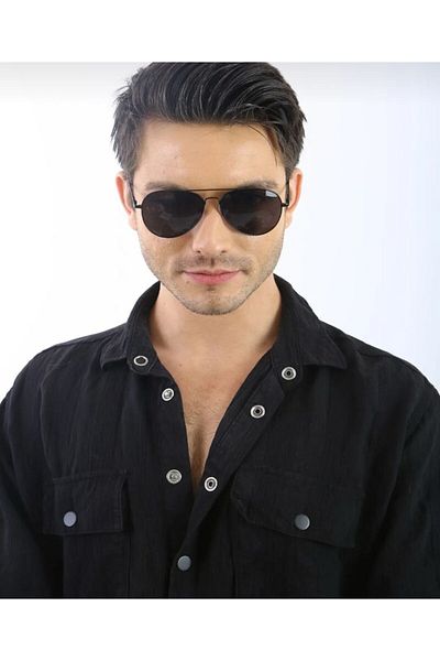 MİSE Damla Model Unisex Black Color Sunglasses New Season