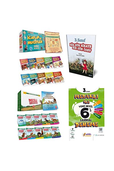 Model Eğitim Yayınları 3. Sınıf İcatlar Ve Mucitler Nesli Tükenen Hayvanlar M...